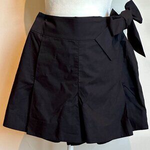 J Crew Black Shorts with Bow